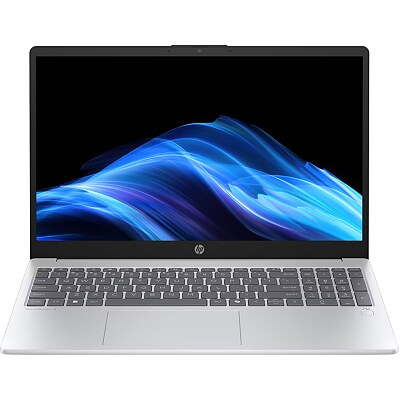 Hewlett Packard OmniBook 3 AI 15-fn0012ny - Ryzen AI 5 340, 16GB, 512B SSD, 15.6 FHD 300-nit AG, FPR, US keyboard, Glacier Silver, Win 11 Home