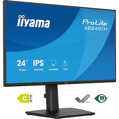 Iiyama 23.8IN ULTRA THIN IPS PANEL 1920X1080120HZ 1MS 350CD/M 1500: