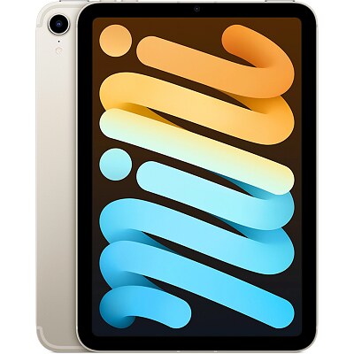 Apple iPad mini (2021) Wi-Fi + Cellular, 64GB, Starlight
