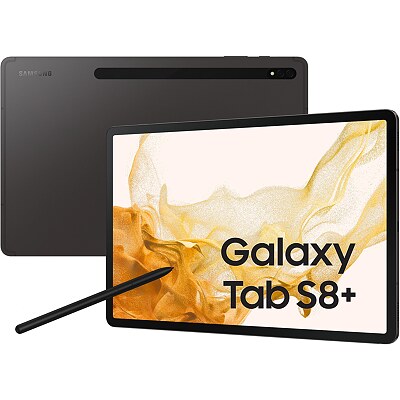 Samsung Galaxy Tab S8+ Wi-Fi, 12.4'', 8/128GB, Gray